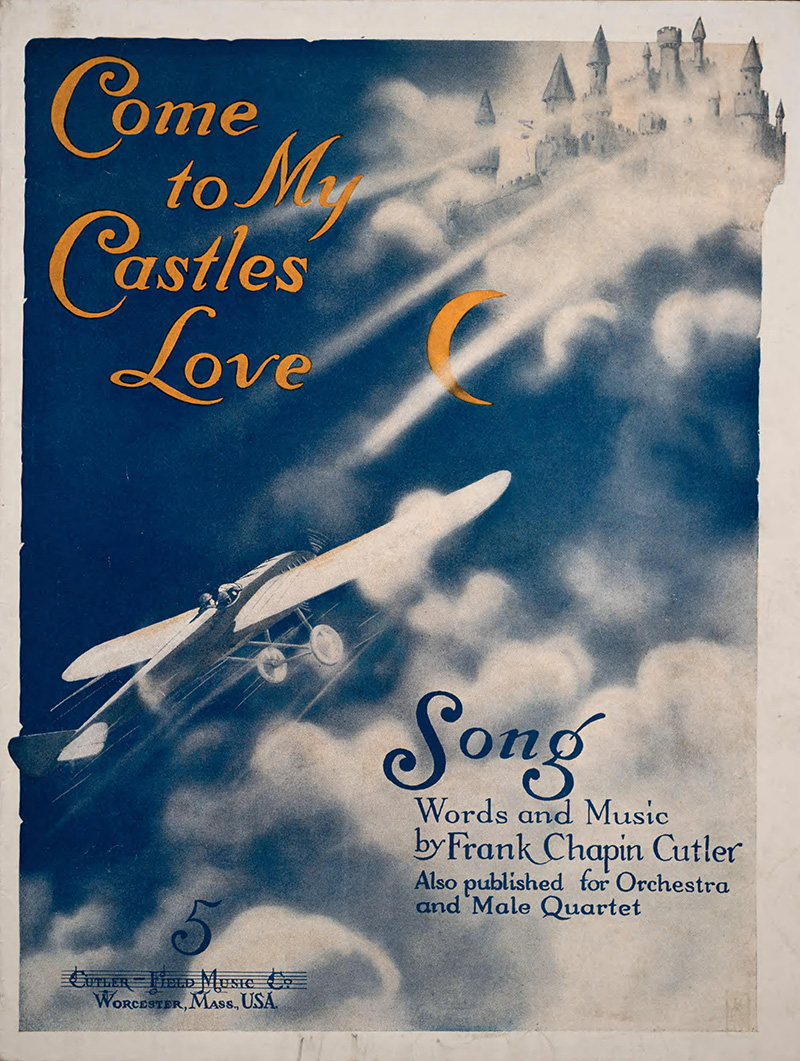 Illustration for article titled 30 Hundred-Year-Old Sheet Music Covers Celebrating the Joy and Thrill of Flight
